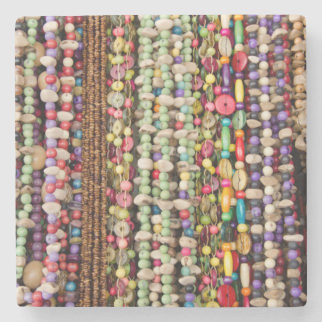 Brazil, Amazon, Manaus. Typical Brazilian Stone Coaster (Front)