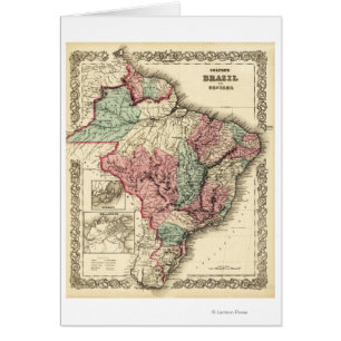 Brazil and GuayanaPanoramic MapBrazil