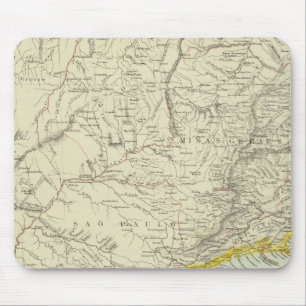 Brazil and Uruguay Mouse Mat