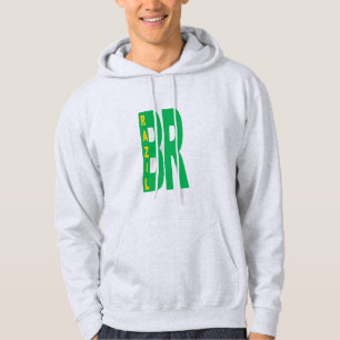 BRAZIL ash hooded sweat Hoodie
