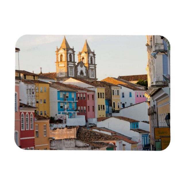Brazil, Bahia, Salvador, The Oldest City Magnet (Horizontal)