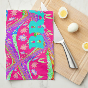 Brazil Beautiful Samba traditional colours Tea Towel