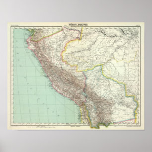 Brazil, Bolivia Poster