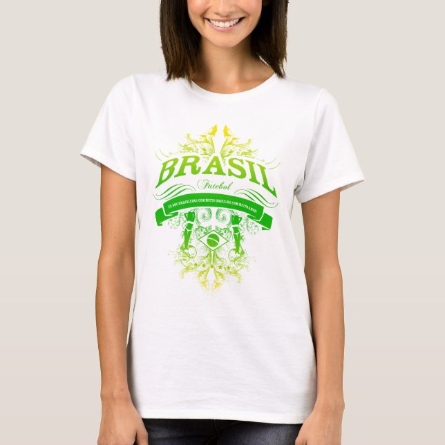 BRAZIL - Brasil Futebol T-Shirt (Front)