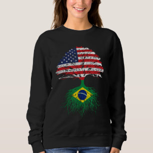 Brazil Brasil Roots American Grown For Men Women K Sweatshirt