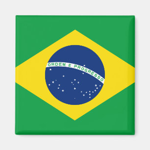 Brazil (Brazilian) Flag Magnet