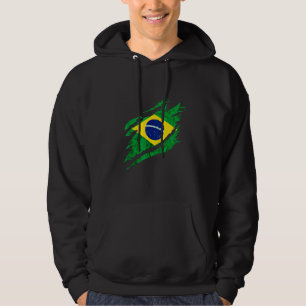 Brazil Brazilian Flag Progress Brasilian Brazilian Hoodie