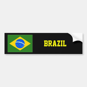 Brazil Bumper sticker Superstar design