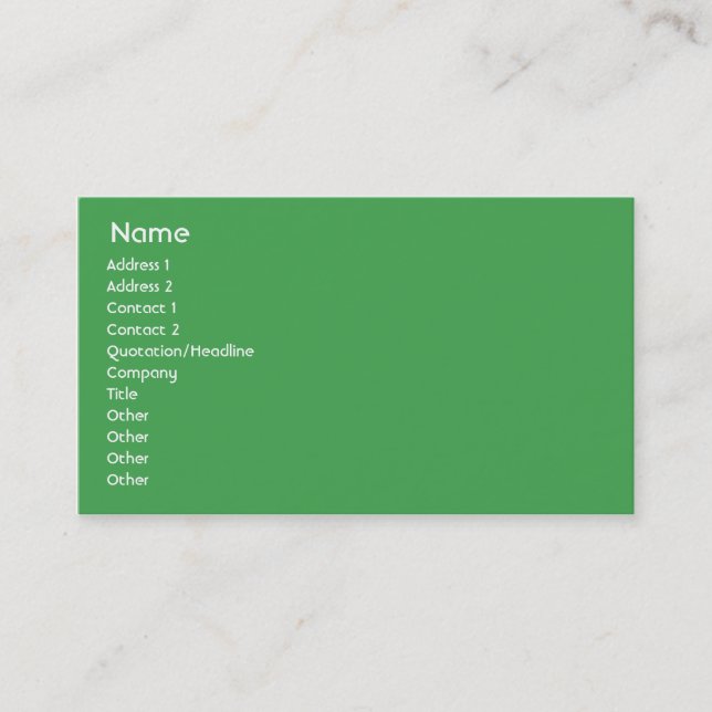 Brazil - Business Business Card (Front)