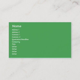 Brazil - Business Card