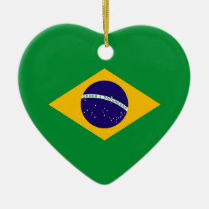 BRAZIL CERAMIC TREE DECORATION