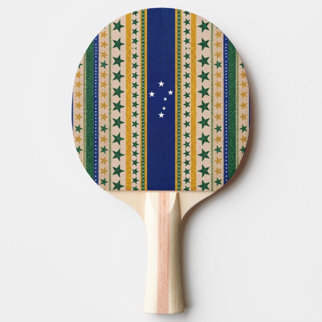 Brazil Collection Ping Pong Paddle (Front)