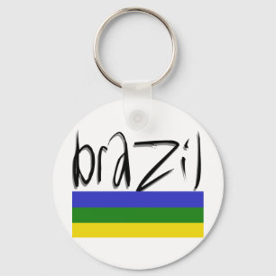 Brazil Colours! Key Ring