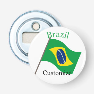 Brazil Country Flag Thunder_Cove Bottle Opener