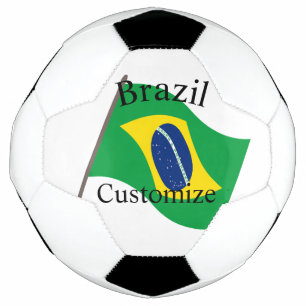 Brazil Country Flag Thunder_Cove Football
