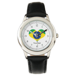 Brazil Country flag Watch