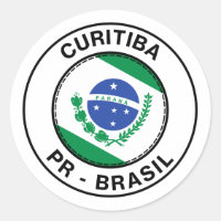 Brazil Curitiba Parana PR Bandeira Stamp