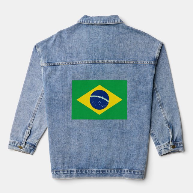 Brazil Denim Jacket (Back)