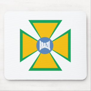 BRAZIL DESIGN Mouse Carpet Mat