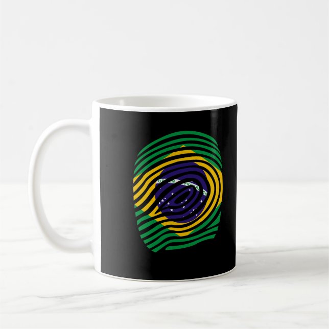 Brazil DNA Coffee Mug (Left)