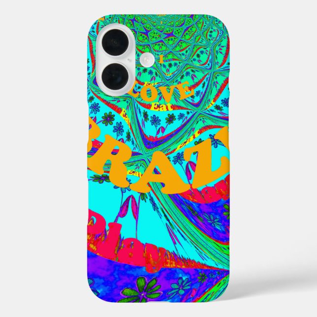 Brazil Festival colours Case-Mate iPhone Case (Back)