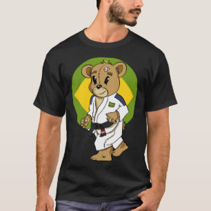 Brazil Fighting Bear Brazilian Jiu Jitsu BJJ MMA T-Shirt