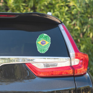 Brazil Fingerprint Flag