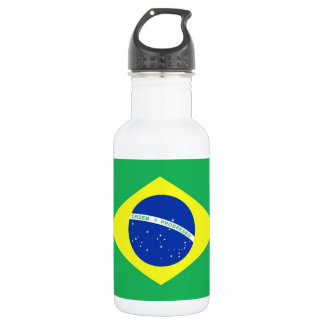 Brazil Flag 532 Ml Water Bottle