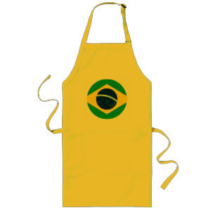 Brazil flag Apron