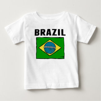 Brazil Flag Baby T-Shirt