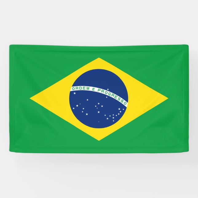 Brazil flag Banner (Horizontal)