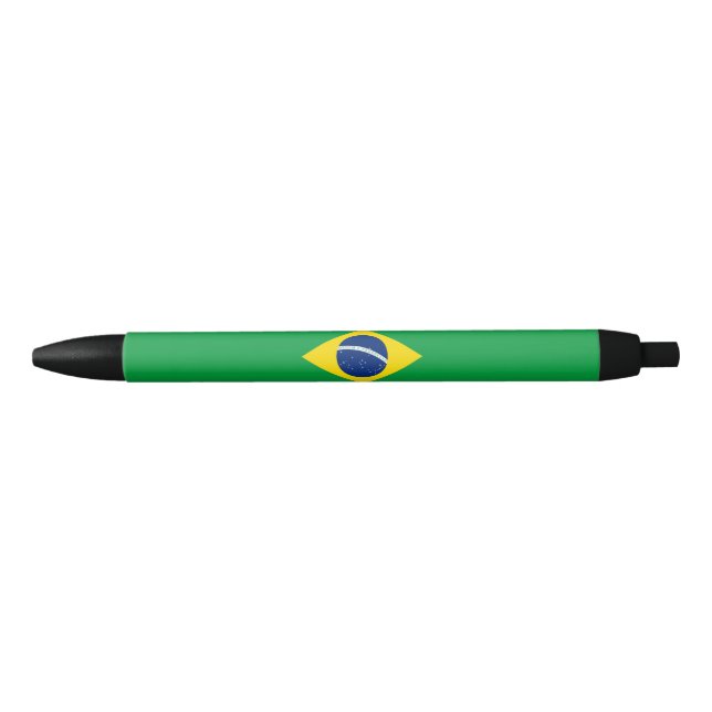 Brazil flag black ink pen (Front)
