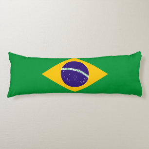 Brazil Flag Body Cushion
