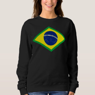 Brazil Flag Brasil Brazilian Rio De Janeiro Sao Pa Sweatshirt