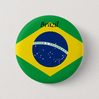 Brazil Flag Button