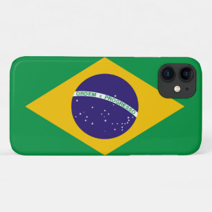 Brazil flag iPhone 11 case