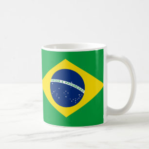 Brazil Flag Ceramic Mug