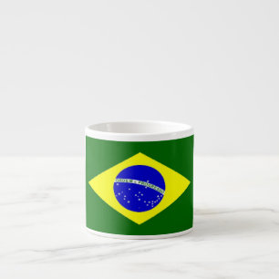 Brazil Flag Espresso Cup
