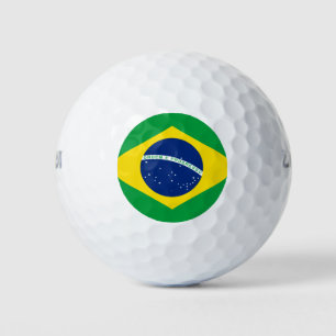 Brazil flag Golf Balls