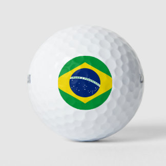 Brazil flag Golf Balls