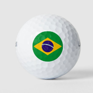 Brazil Flag Golf Balls