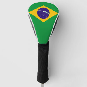 Brazil Flag Golf Head Cover