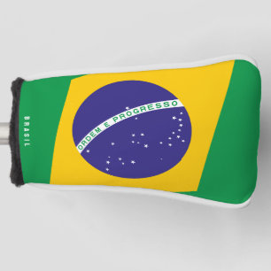 Brazil Flag Golf Head Cover
