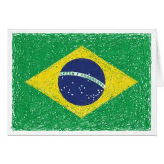 Brazil Flag *Hand-sketch* Brazilian