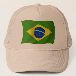 Brazil Flag Hat