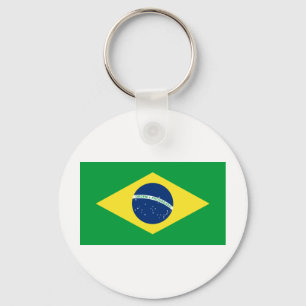 brazil flag key ring
