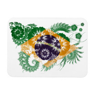 Brazil Flag Magnet