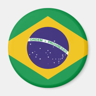 Brazil flag magnet