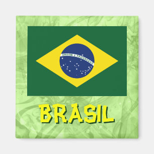 Brazil flag magnet