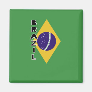 Brazil Flag Magnet